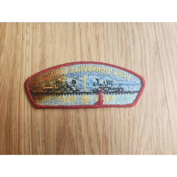 Lake Bonneville Council BSA Patch Utah Boy Scouts of America Embroidered Badge - Picture 2 of 3